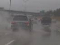 driving in heavy rain